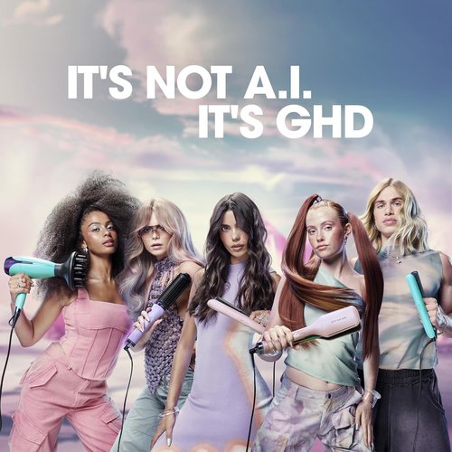 GHD Duet Blowdry Hair Dryer Brush - Achieve 3X Volume & 50% More Shine | No Heat Damage, Long-Lasting Results
