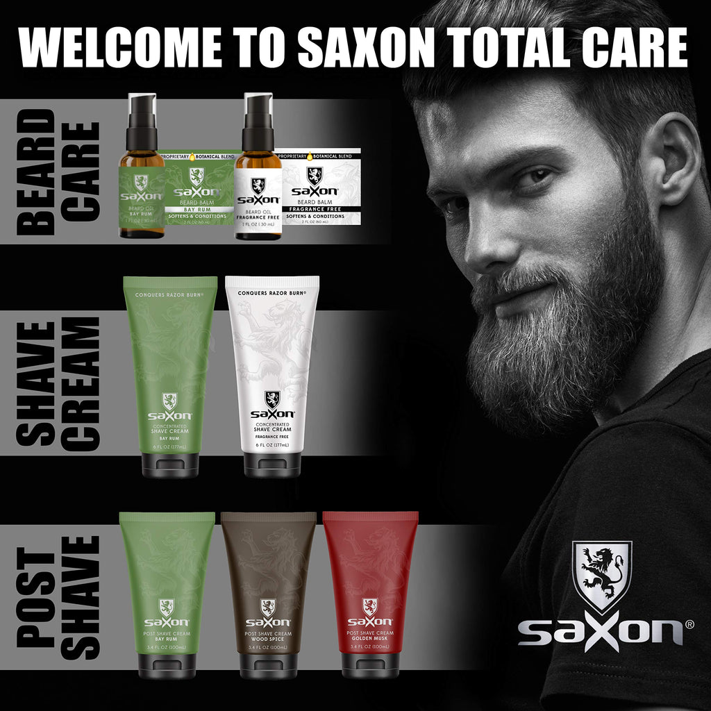 Saxon Beard Oil, Bay Rum Scent
