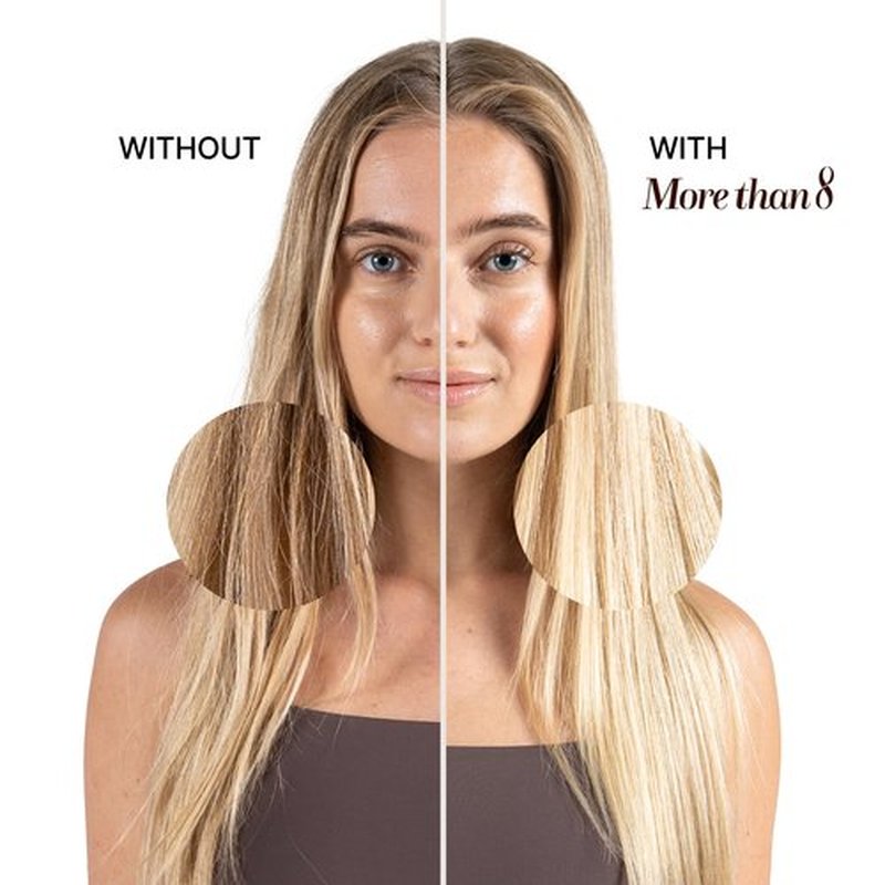 Morethan8 Restore Conditioner – Anti Hair Loss and Hair Growth – Strengthen and Repair with Matsutake Mushroom – 100% Vegan, Paraben-Free, Sulfate-Free, Silicone-Free – 10.1 Oz