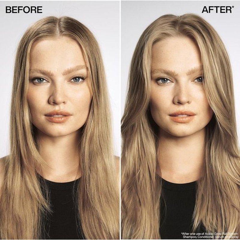 Redken Acidic Grow Full System Scalp & Hair Serum - Lightweight Leave-In Treatment for Thicker, Healthier Hair