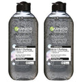 Garnier SkinActive Micellar Cleansing Jelly Water - Charcoal Purifying Formula | 2-Pack