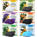 Heated Eye Steam Mask Dry Eyes Self Warm Compress Dark Circles Puffiness Set of Scent (Lavender, Chamomile, Green Tea, Mint, Mandarin Basilic, Unscented) Pack of 6 Masks for Women