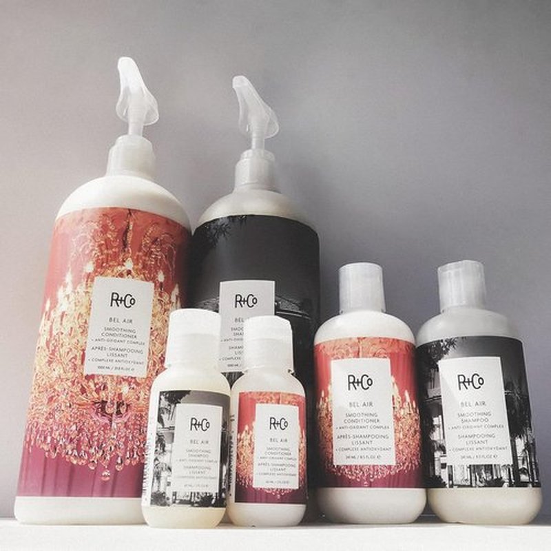 R+Co Bel Air Smoothing Shampoo - Anti-Oxidant Complex for Frizz-Free, Smooth Hair | UV Protection & Hydration