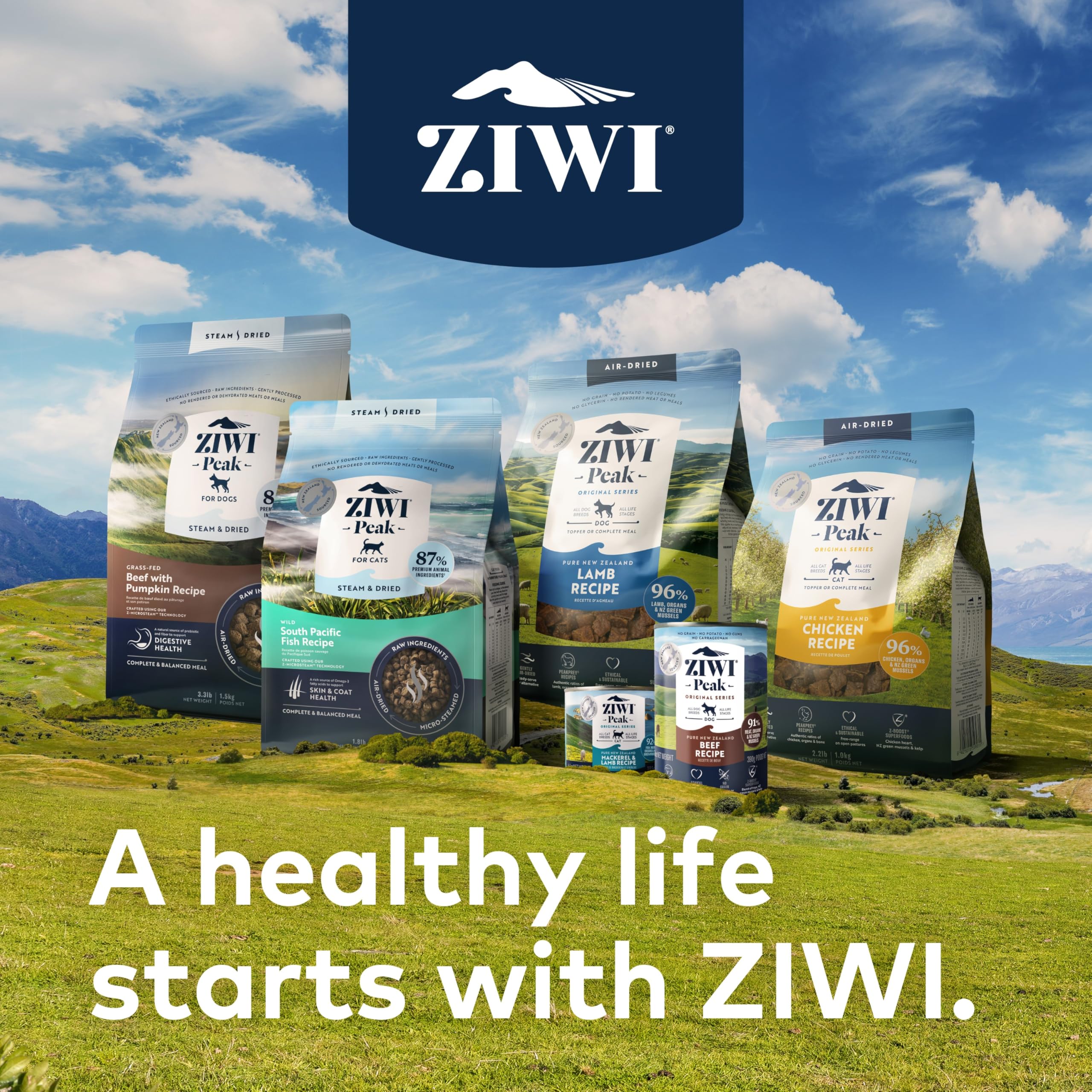ZIWI Peak Wet Cat Food – All Natural, High Protein, Grain Free, Limited Ingredient, with Superfoods (Venison, Case of 24, 3oz Cans)