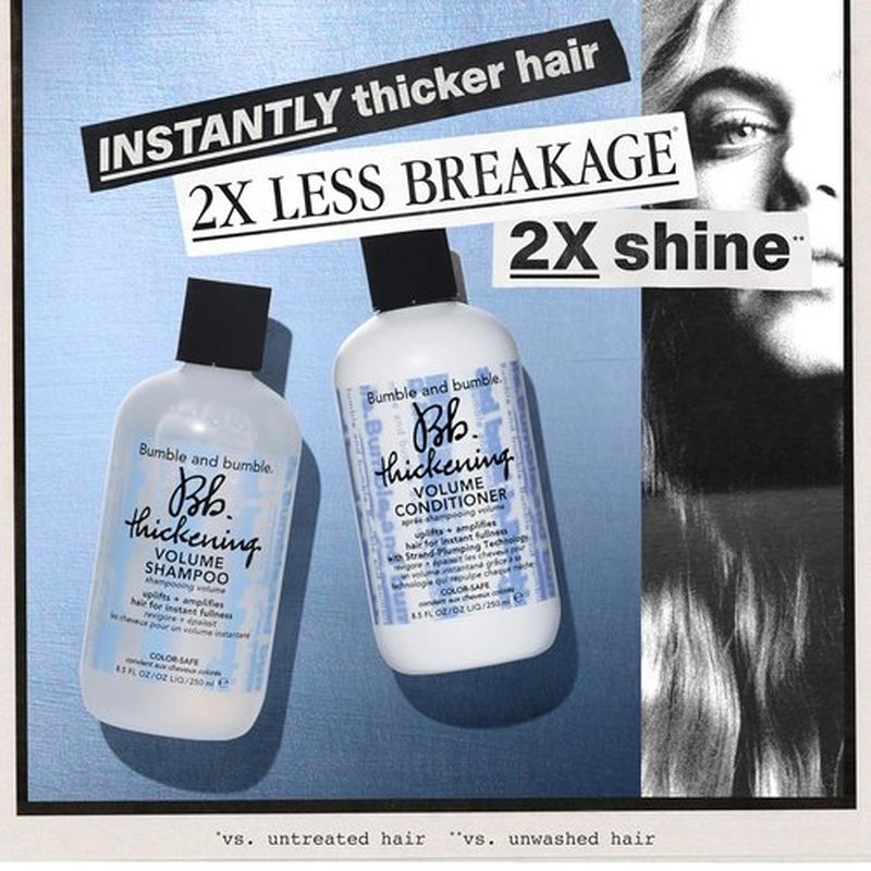 Bumble and bumble. Thickening Shampoo & Conditioner Set - Lightweight, Hydrating Formula | Color Safe for Fine to Medium Hair