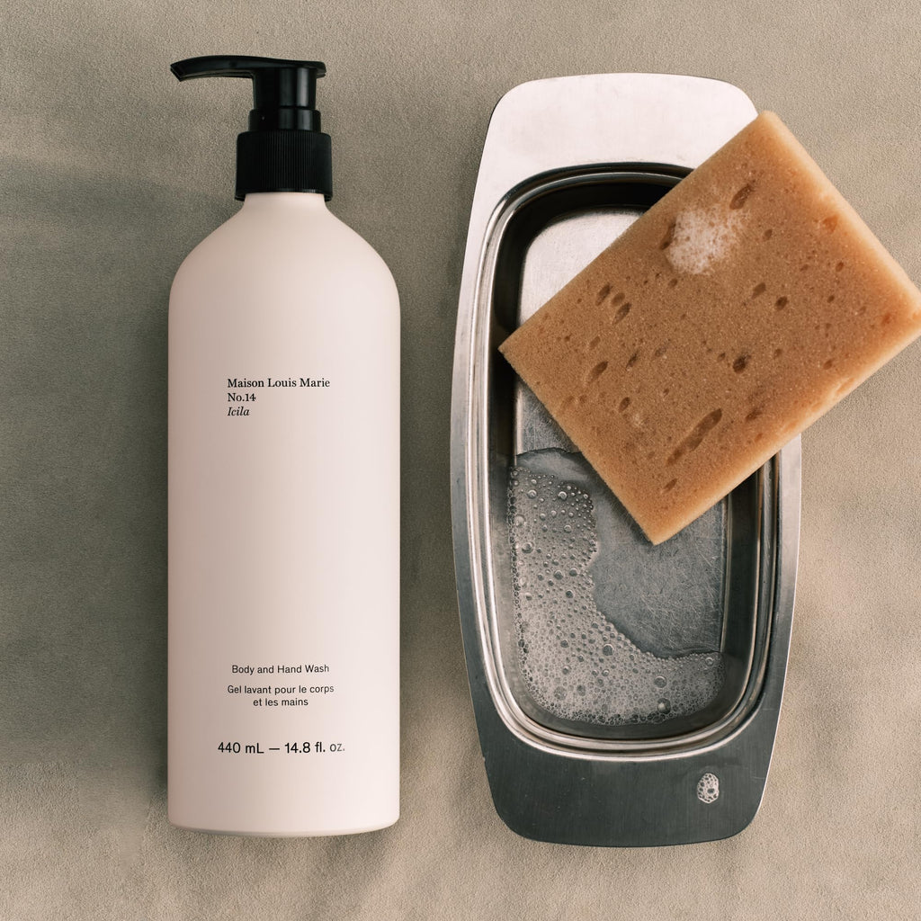Maison Louis Marie - No.14 Icila Natural Body + Hand Wash | Luxury Clean Beauty + Non-Toxic Fragrance (14.8 fl oz | 440 ml)