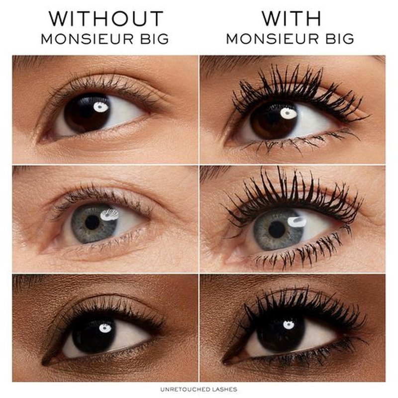 Lancôme Monsieur Big Volumizing Mascara - 12x Volume & 24-Hour Wear - False Lash Effect in Black