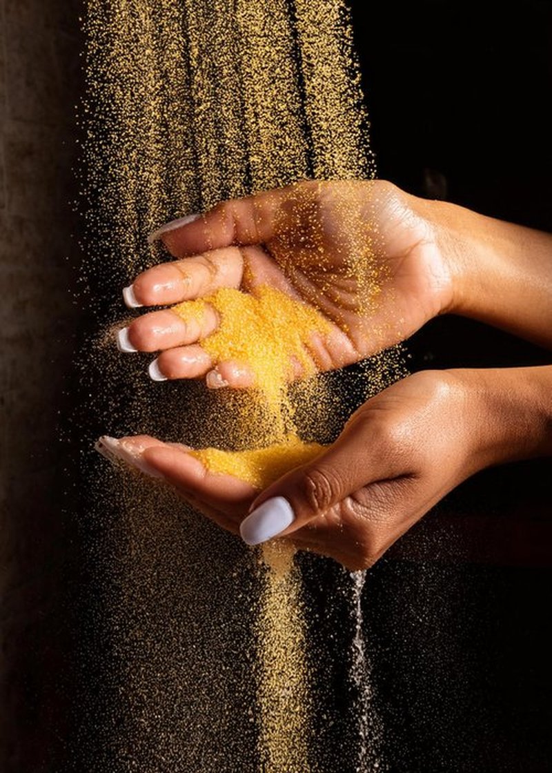 Scrubotany Golden Chai Sugar Scrub – Exfoliating Body Scrub with Honey, Orange, Turmeric, Vanilla – Gentle Exfoliating and Cleansing Impurities, Dead Skin Cells – Suitable for All Skin Types – 12 oz