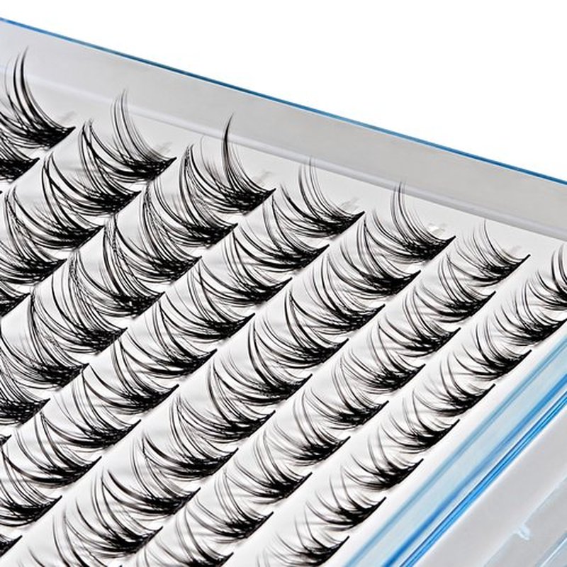 Broadway Lash Clusters, 9-16mm 70 pcs Assorted Volume False Eyelashes, Customizable DIY Individual Lash Extensions for Beginners, Lightweight & Comfortable Wide Band, Great for Everyday Glam