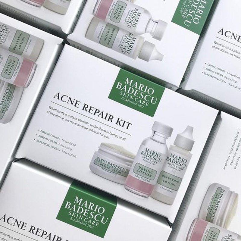 Mario Badescu Acne Control Skin Care Kit - Facial Set for All Breakouts | Ideal for Oily or Combination Skin