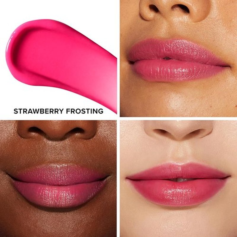 Too Faced Kissing Juicy Tint Lip Balm - Hydrating, Long-Lasting Lip Stain for Vibrant Color & Shine, 0.10 Ounce