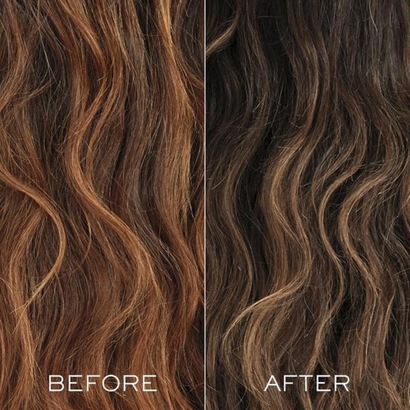 Kristin Ess Hair Gloss - Smokey Topaz Medium Neutral Blonde | 4-Week Semi-Permanent Color Depositing Conditioner - Vegan & Ammonia-Free for Vibrant Shine
