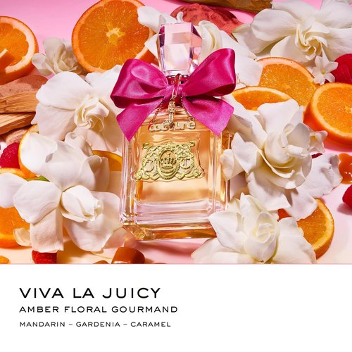 Juicy Couture Viva La Juicy Eau De Parfum - Floral & Sweet Women's Perfume with Mandarin, Gardenia & Caramel Notes