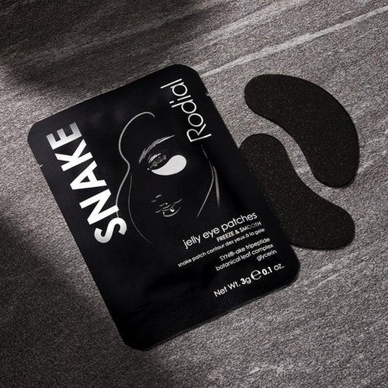 Rodial Snake Jelly Eye Patches - Rejuvenate and Firm Under Eyes | Anti-Puffiness Formula, 1 Sachet