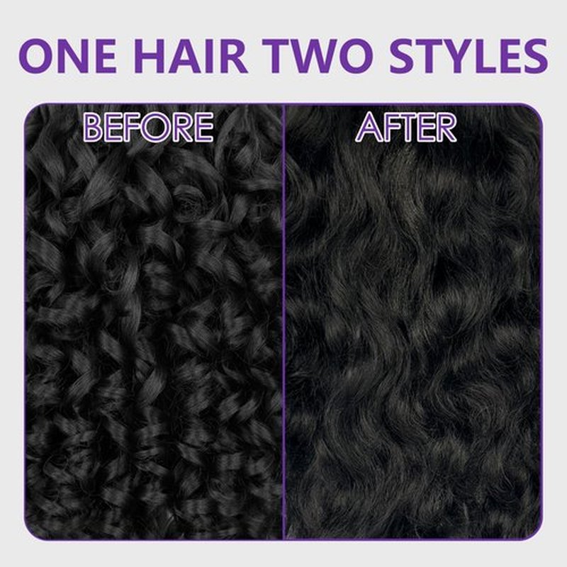 SOKU Long Curly Wig, Glueless Lace Front Wigs for Black Women 22 Inch Pre Plucked Ready to Wear Black Layered Wig with Natural Hairline 13x4x1 HD Lace Frontal