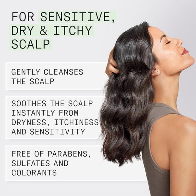 Nioxin Scalp Relief Cleansing Shampoo - Soothes & Hydrates Sensitive, Dry, Itchy Scalp | Aloe Vera & Vitamin E