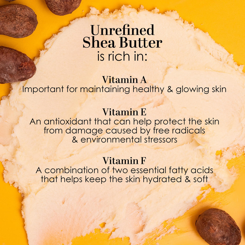 Raw Shea Butter – 100% Pure Unrefined African Shea Butter | Deep Moisturizer for Dry Skin, Hair and Scalp | DIY Body Butter, Lip Balm and Soap Base | Natural Earthy Aroma (1 lb Block)