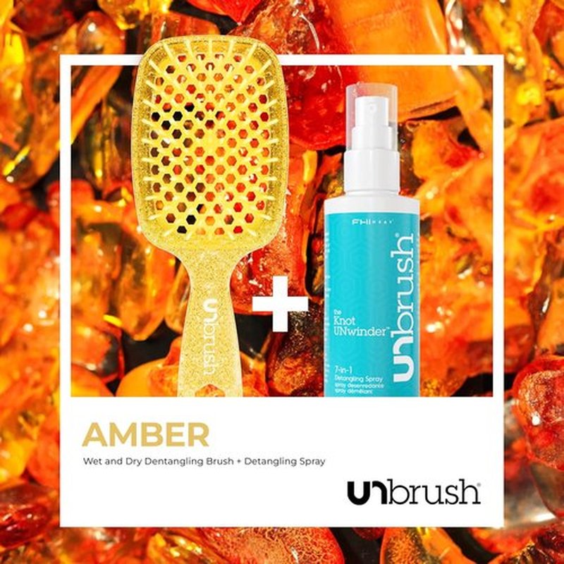 FHI Heat UNbrush & UNwinder Spray - Effortless Styling & Frizz Control for All Hair Types