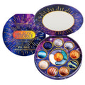 Galactic Assemble Eyeshadow Palette – Solar System Inspired 3D Planet Design, 14 Handcrafted Shimmer & Metallic Shades with Creamy Wet Texture, High-Pigmented Makeup Palette Gifts for Women & Girls