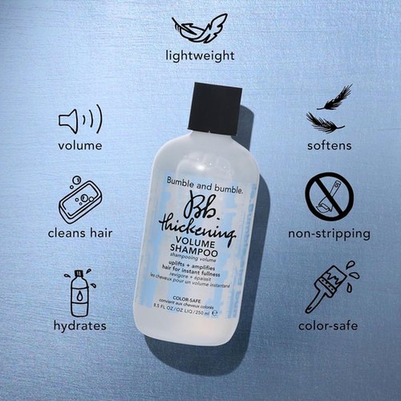 Bumble and bumble. Thickening Hair Volumizing Travel Set - Shampoo, Conditioner & Texture Spray | Ideal for Fine to Medium Hair