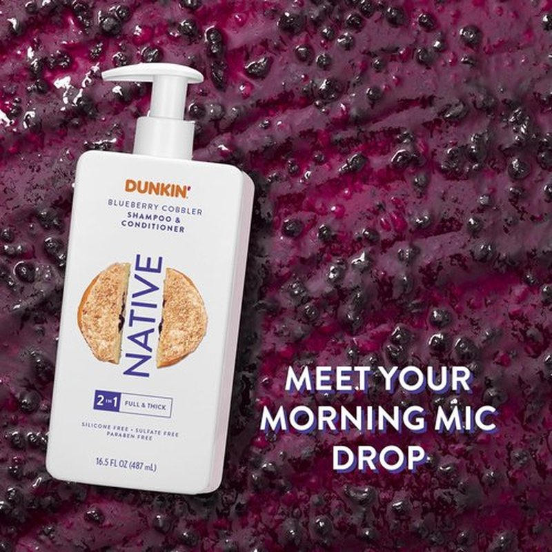 Native | 2-in-1 Shampoo and Conditioner - Limited Edition Blueberry Cobbler | 16.5 oz