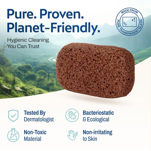 Hartfelt Magic Pumice Stone for Feet Callus Removal | Easy to Use Foot Scrubbing Stone for Removing Dead Skin from Heels, Toes, and Feet | Chemical-Free Foot Exfoliator - Pedicure Essential