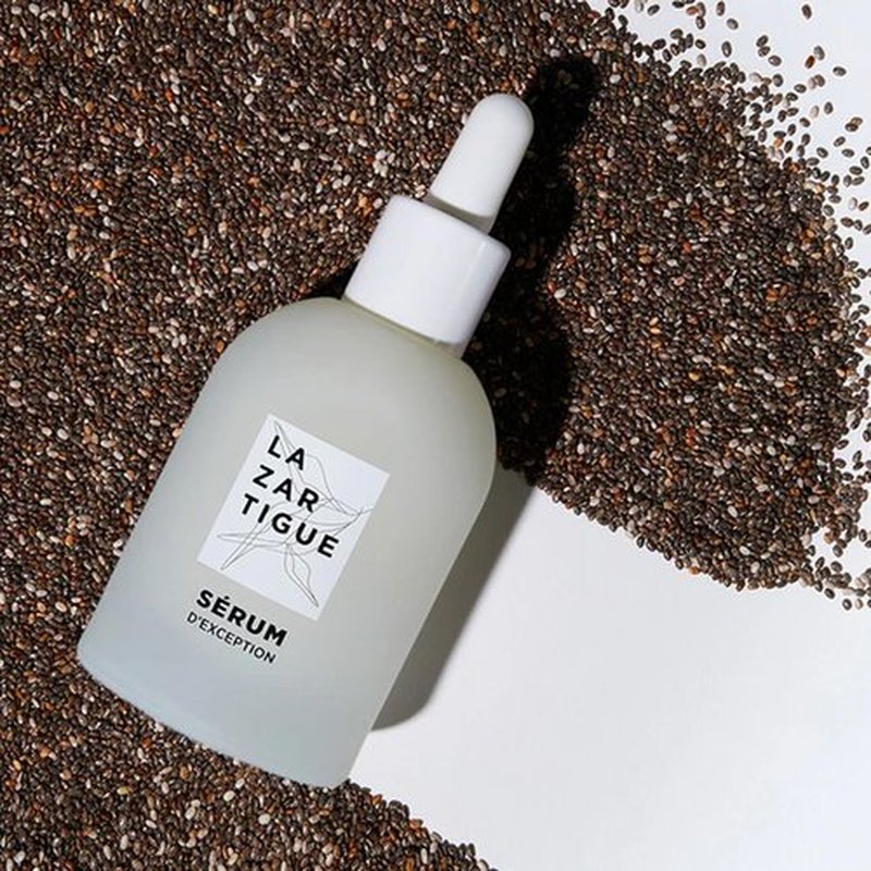 Lazartigue Thermo-Protective Serum D'Exception, Heat Protection Hair Serum, Shields, Hydrates, Seals Split Ends & Tames Tangles, Vegan, Sulfate & Silicone Free, 1.7 Fl Oz