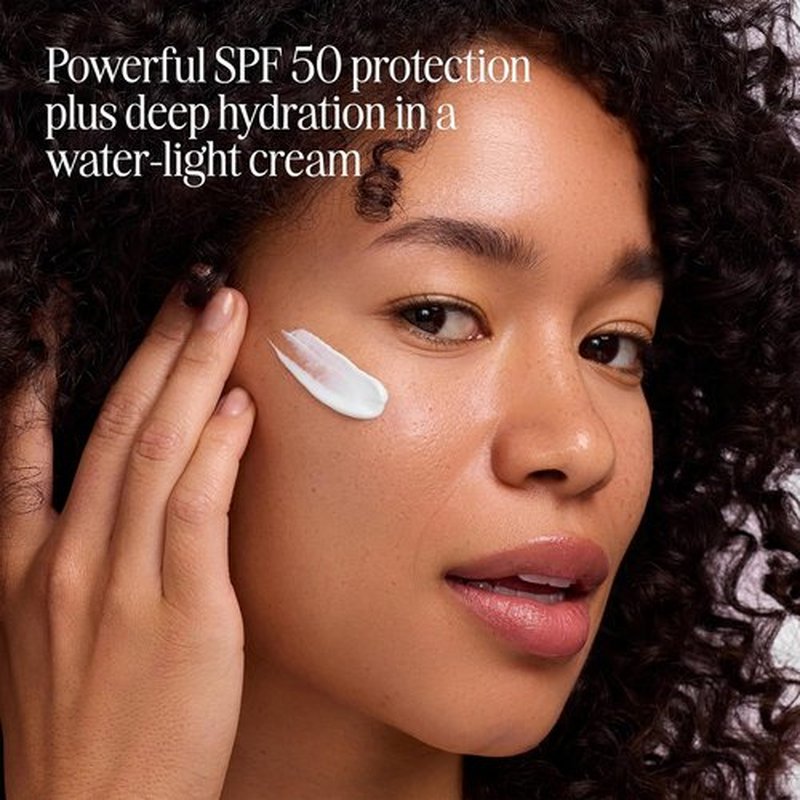 COOLA Organic Face Moisturizer - Refreshing Water Cream with SPF 50 | 1.5 Fl Oz, Dermatologist Tested