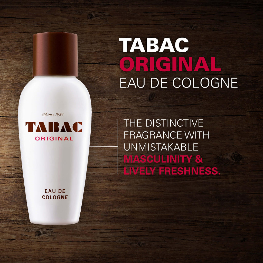 Tabac Maurer & Wirtz Tabac Original Eau de Cologne Splash for Men, 3.4 Ounce