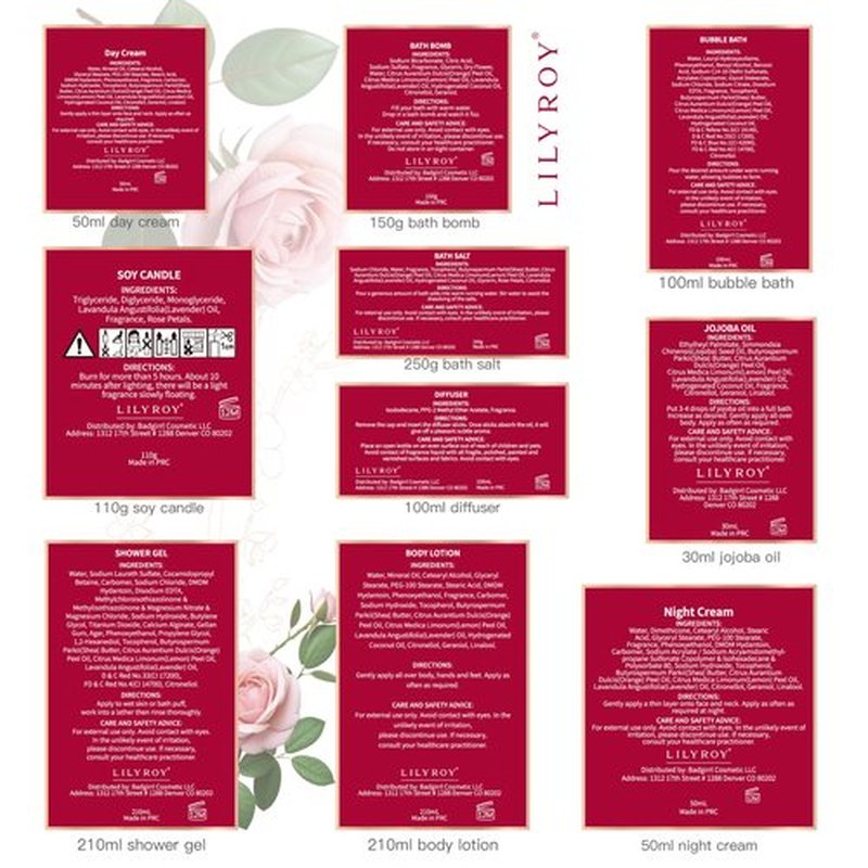 Mothers Day Gifts for Women - 27 Pcs Bath and Body Gifts Basket Set, Rose Spa Gifts Set Skin Care Set for Women, Gift Baskets Set for Mom | Gifts for Birthday, Christmas Gift, Valentines Day Gift