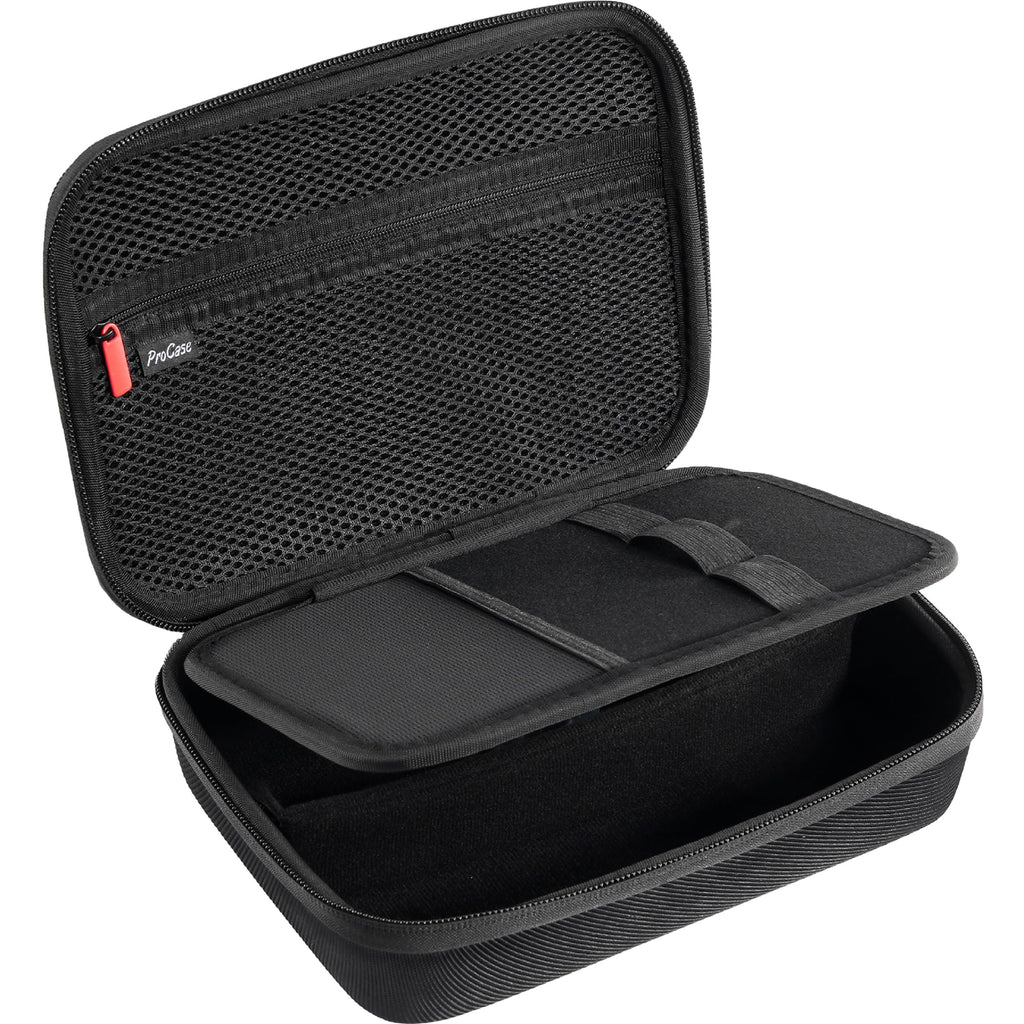 ProCase Hard Travel Case for Hair Clippers, Hair Cutting Barber Supplies Holder, Trimmer Organizer Storage Bag for Hatteker/Oneisal/Wahl 6Star/Andis Men Razor Guard Grooming Kits