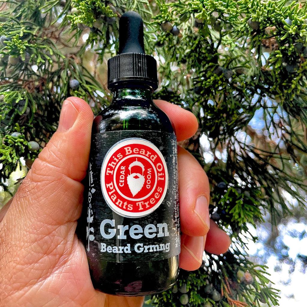 Cedarwood Beard Oil for Men – Natural Men’s Beard Oil with Hempseed, Jojoba, Meadowfoam & Coconut Oils – Beard Softener, Strengthens and Moisturizes – Beard Conditioner for Men (Cedarwood, 1 Pack)
