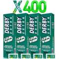 400 "Derby Extra Professional" Double Edge Razor Blades for straight razor (400)