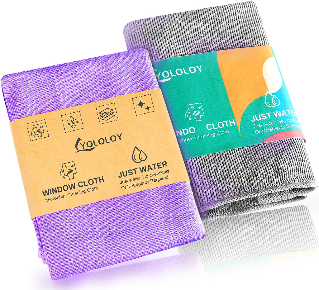 Norwεx - Basic Package - Microfiber - Window & Enviro Cloth. Just water - without leaving streaks. For Household Enviro Dusting Cleaning Homes, Cars, Bars, Office Window Cloth makes cleaning a breeze.