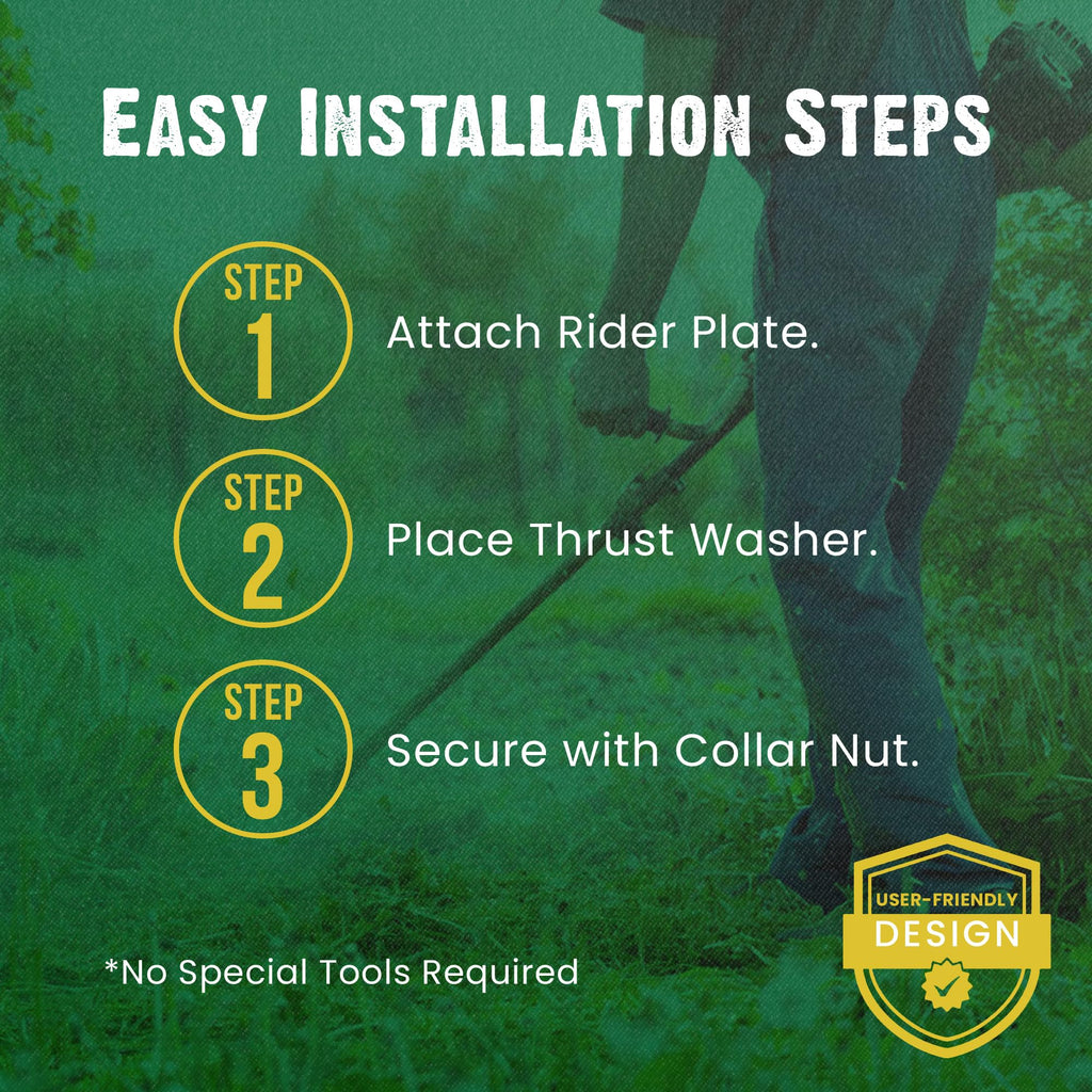 FORESTER Trimmer Head Conversion Kit Compatible with Most Stihl Straight Shaft Trimmers and Brushcutters