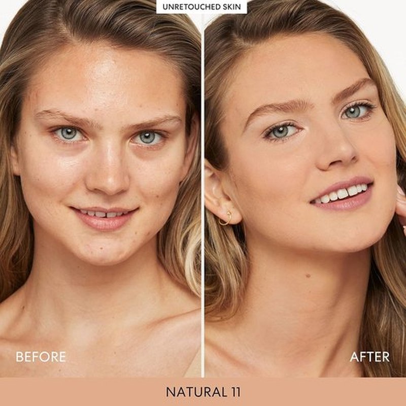 bareMinerals Barepro Liquid Foundation - Full Coverage, Breathable Makeup with SPF 20 | Natural Matte Finish, 24HR Wear