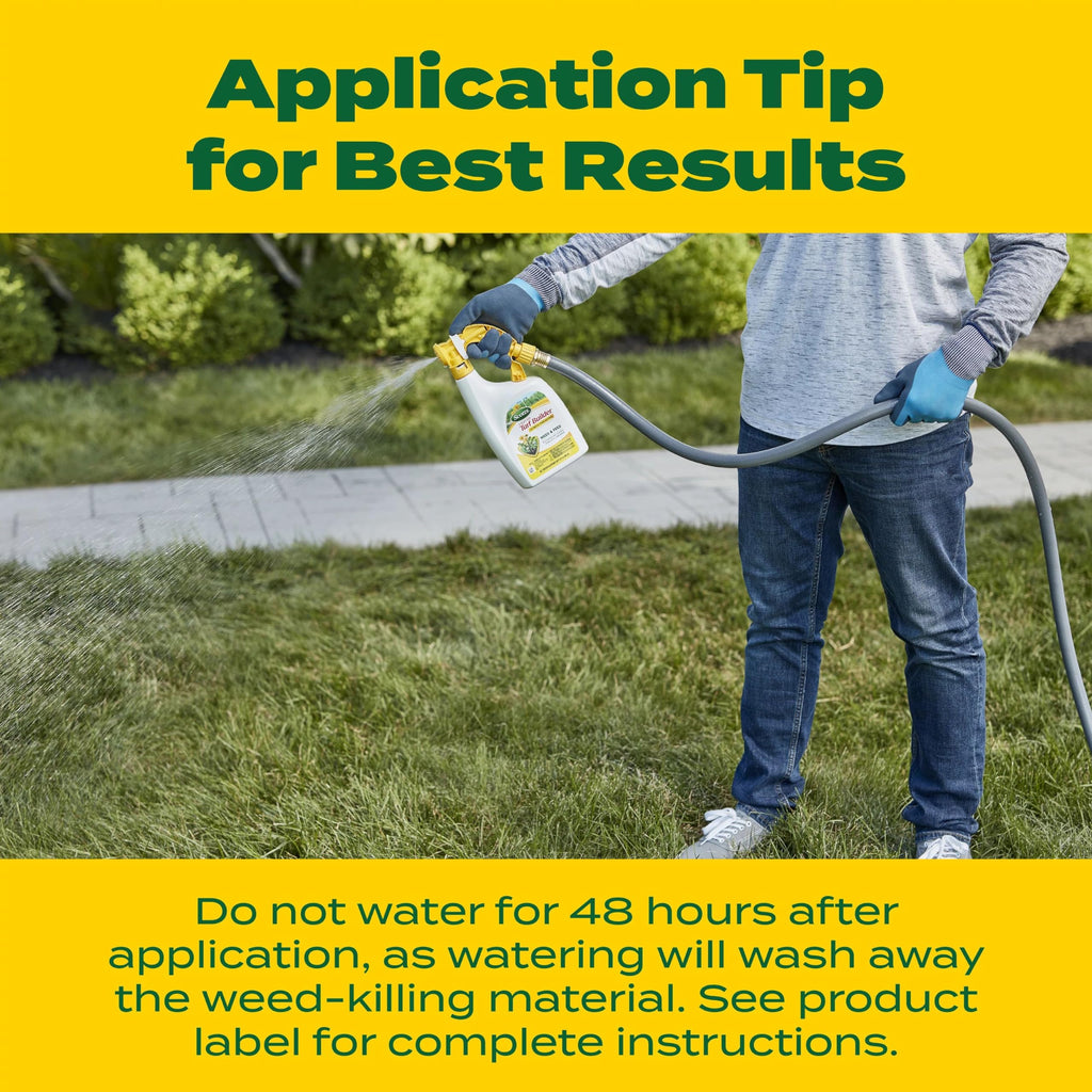 Scotts Liquid Turf Builder with Plus 2 Weed Control, 32 fl. oz.