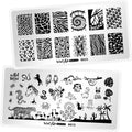 Whats Up Nails - Animal Stamping Plates 2 pack (A015, B025) for Nail Art Design