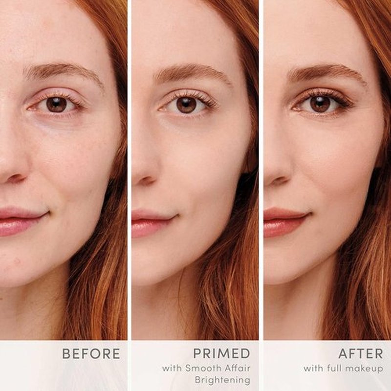 Jane Iredale Smooth Affair Facial Primer & Brightener - Minimizes Pores & Lines | Illuminating Glow, Mattifying Finish