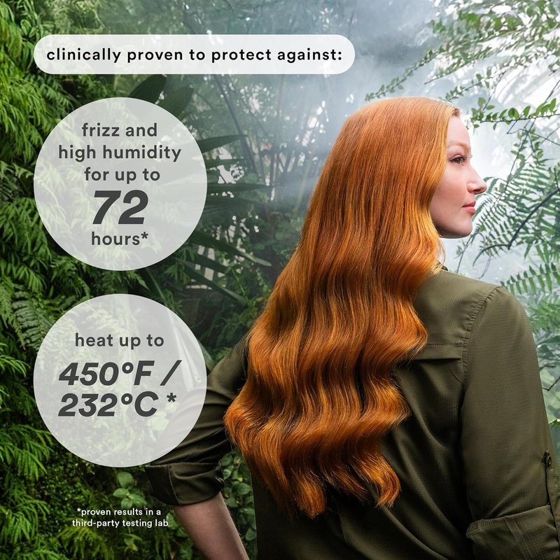 VERB Frizz Defense Smoothing Spray - Anti-Frizz Shield & Heat Protection for Sleek Styles - 8 oz