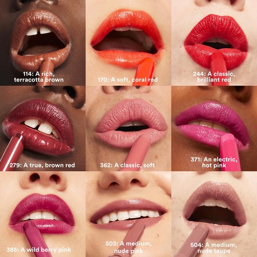 3INA The Color Lip Glow - Highly Pigmented Lipstick for Women with Shea Butter - Lip Gloss and Lip Balm Effect - 503 Medium Nude Pink - 0.05 oz