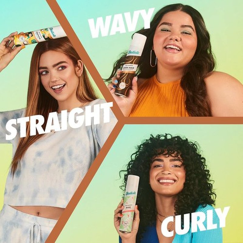 Batiste Dry Shampoo Dark - Refreshing Formula for Dark Hair | 162g/5.71 oz.