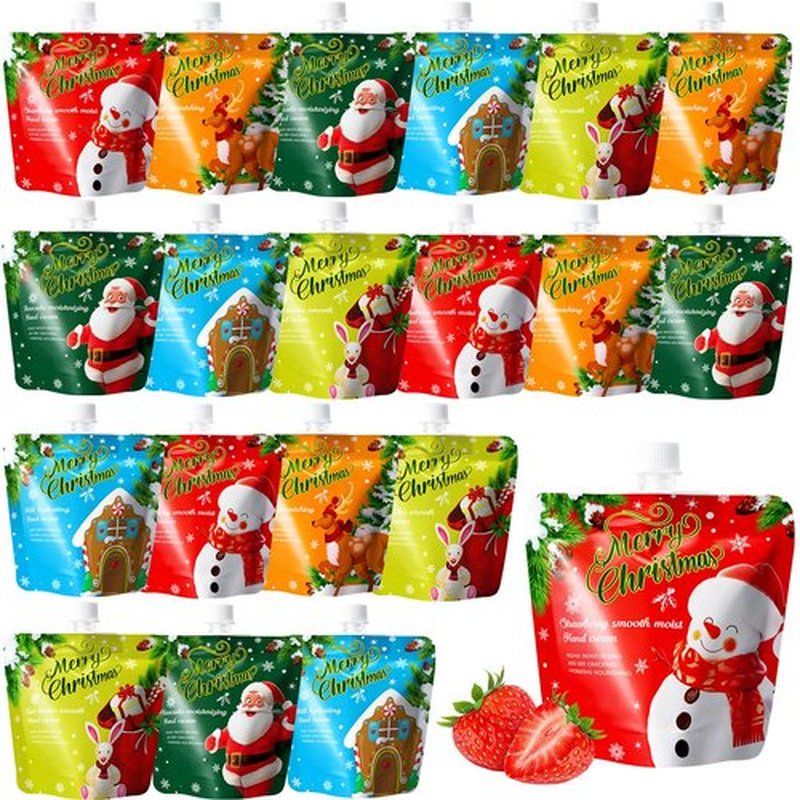 20 Pack Christmas Hand Cream Gifts Set for Women,Moisturizing Hand Lotion for Dry Cracked Hands,Mini Travel Size Stocking Stuffers & Bulk Gifts for Christmas Appreciation Party Favors,30ml