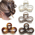 Markuii 3.9 Inch Hair Claw Clips Large Glossy No Slip Hair Clips for Women Long and Medium to Thick Hair, 4 Pack