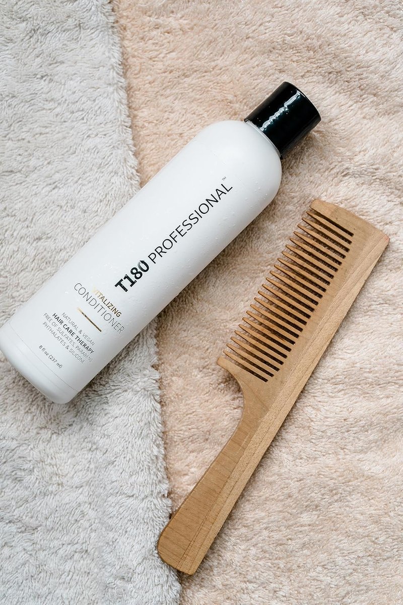 Vitalizing Hair Conditioner - Frizz Control & Nourishing Formula for All Hair Types - 4 fl oz