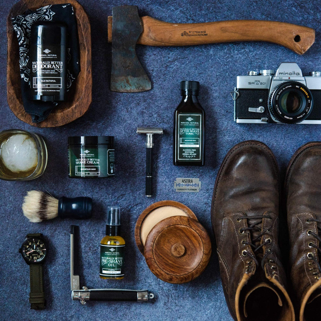 MNSC Bay Rum Naturally Better Shave Cream - Smooth Shave, Hypoallergenic Sensitive Skin Formula, Softer Skin, Prevent Nicks, Cuts, and Irritation, Handcrafted in USA, All-Natural, Plant-Derived