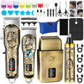 INTRO WILD Professional Hair Clippers Kit for Men, Grooming and Trimming Set