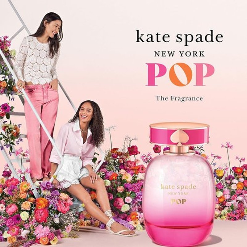 Kate Spade New York - Pop Eau de Parfum - Women's Fruity & Woody Fragrance - Raspberry, Coconut & White Musk Notes