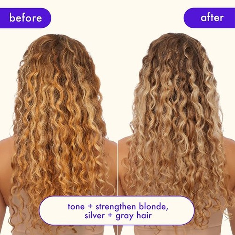 Amika Bust Your Brass Toning Mask - Strengthening Hair Repair Treatment for Vibrant Color