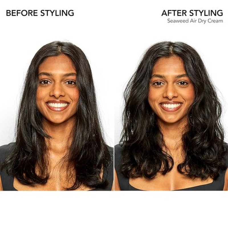 Bumble and bumble. Seaweed Nourishing Air Dry Hair Styling Cream - Leave-In Conditioner for All Hair Types | Hydrating, Anti-Frizz, Soft Hold